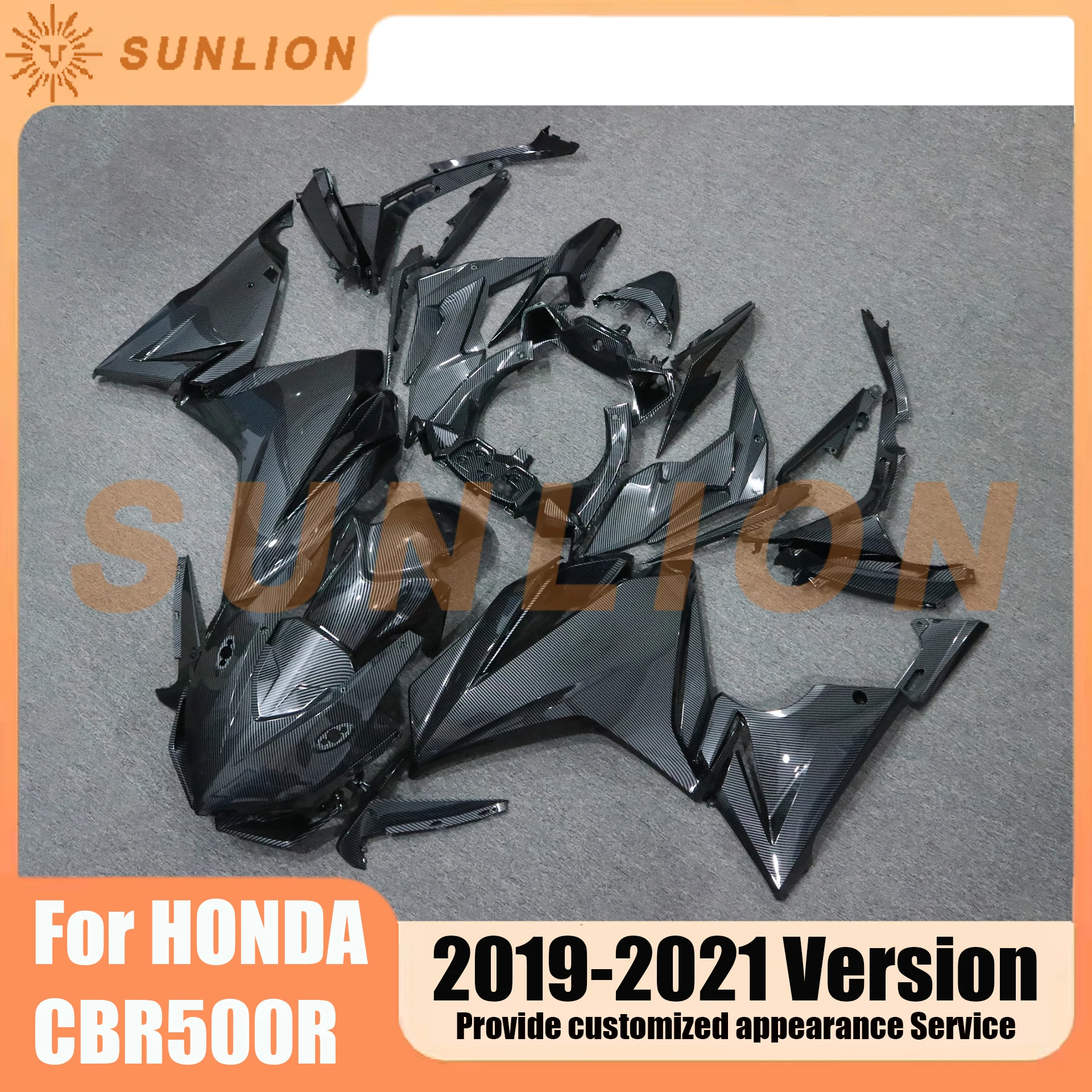 Motorcycle Injection molding Full Body Fit Fairing For HONDA CBR500R CBR 500R CBR500 R 2019 2020 2021 Full Fairing