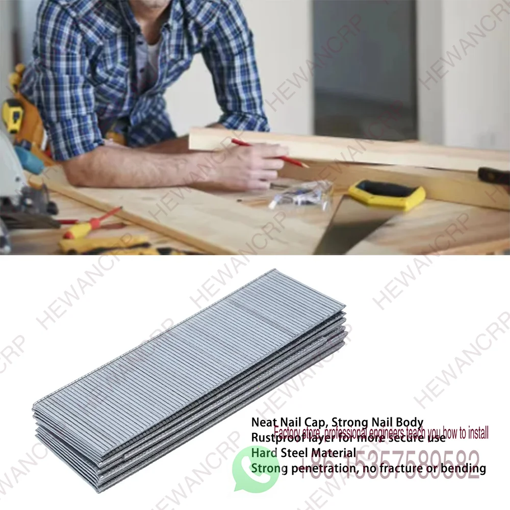 2500 Uds 4000 Uds F20 clavos rectos de 20mm para DIY muebles de jardinería para el hogar carpintería