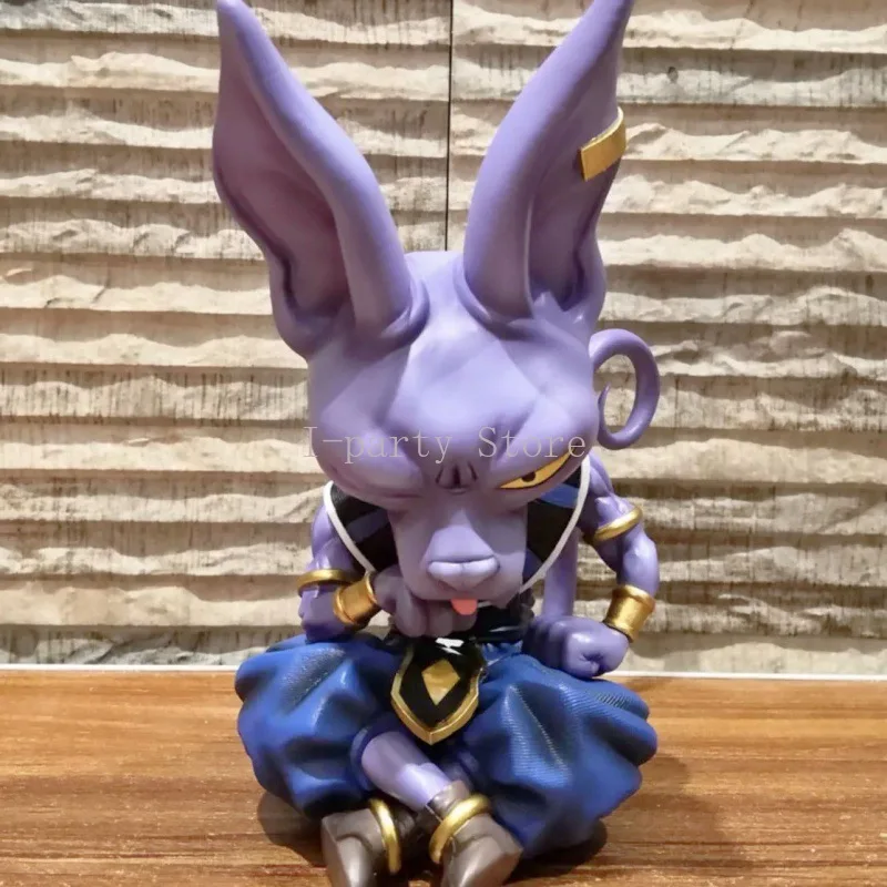 Q Version Beerus Destroyer Dragon Ball Model Statuette Collectible