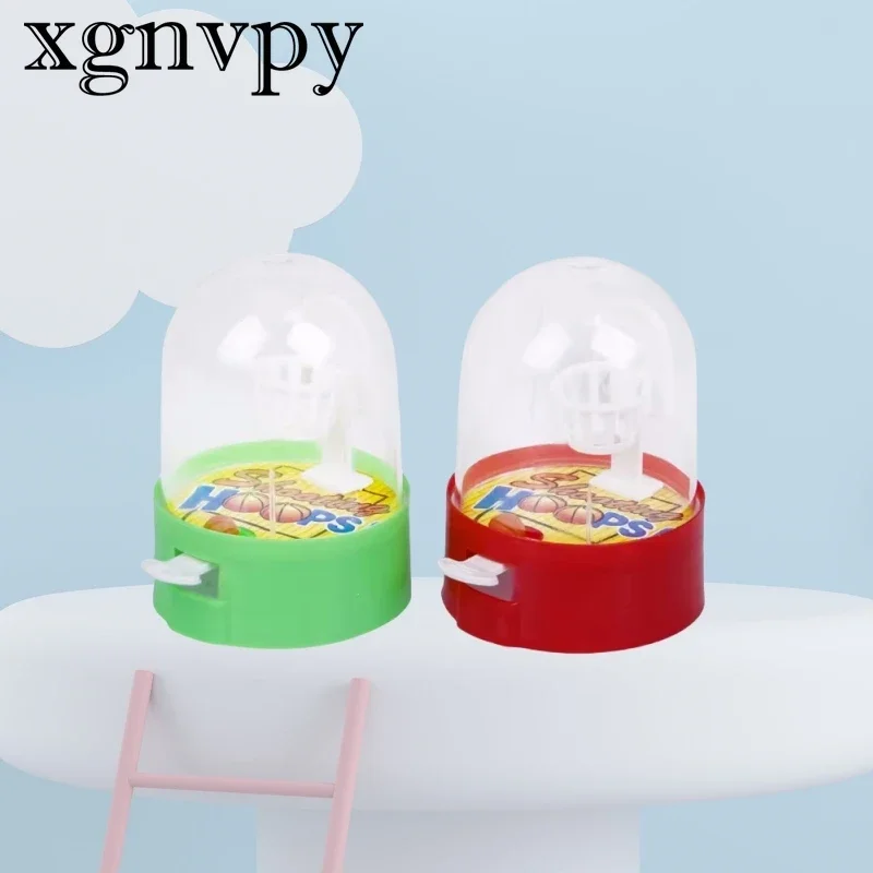 Xgnvpy Basket Machine Children's Toy Finger Ejection Small Basketball Shooting Educational Parent-child Interaction 3-6 Year Old