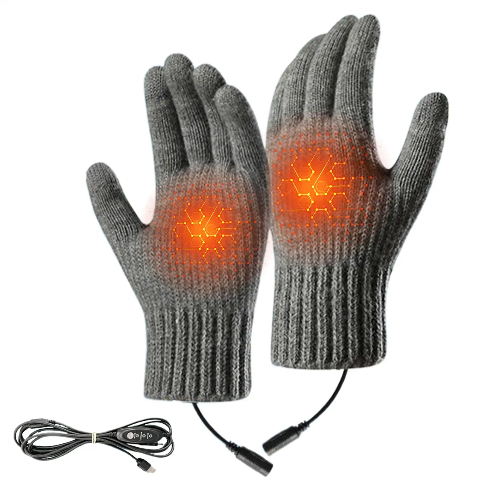 

Нагревательные перчатки, 3-уровневые перчатки с USB-подогревом, оборудование для катания на лыжах, сноуборде, для прогулок, строительства, мотоцикла, кемпинга, рыбалки