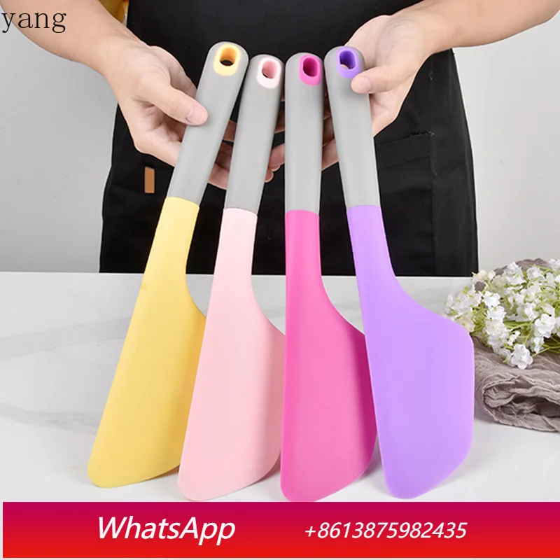 LMM Fashion Large Contrast High Temperature Resistant Baking Silicone Scraper