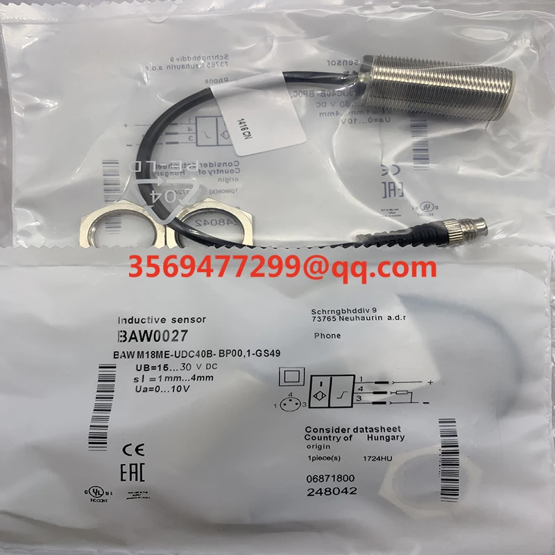 

proximity switch BAW000N BAW M08EI-UAD15B-BP00,2-GS04 Brand-new sensor