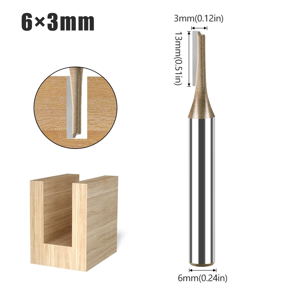 Made Of High Quality Single Double Slot Flush Trimming Different Specifications Trimming Drill Bit Router Bits