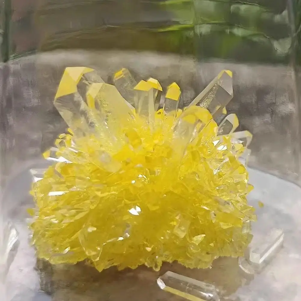 

Набор для выращивания кристаллов с открытками ко Дню святого Валентина, подарками для школьных вечеринок и наполнителями для подарочных пакетов, детский набор для выращивания кристаллов