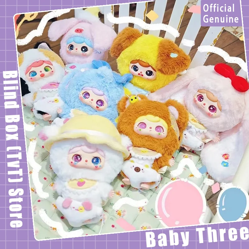 

Новый Baby Three V2 Crie Baby Animal Baby Kindergarten Series слепая коробка милая коллекция кукол настольное украшение модный подарок для девочек