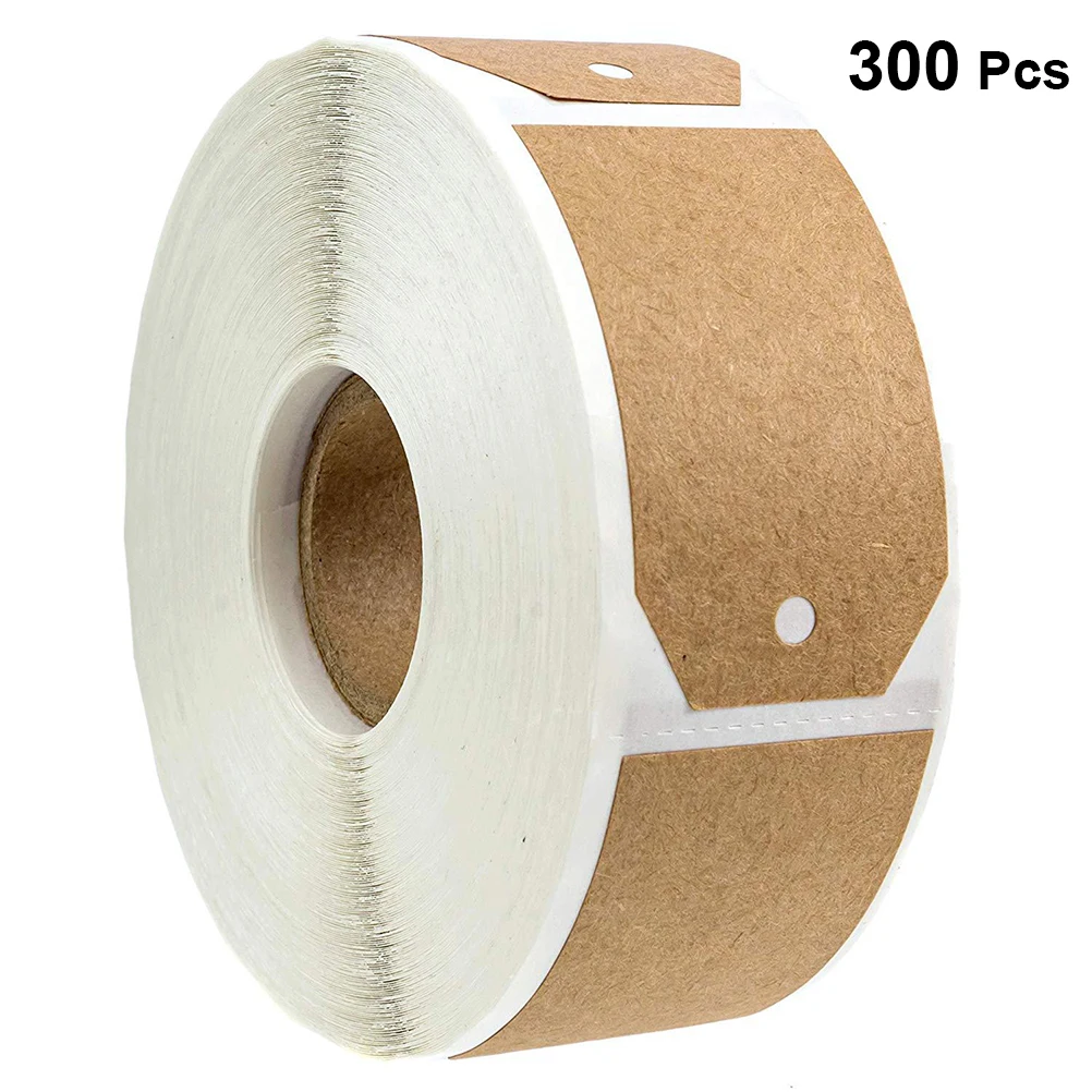 

Kraft Paper Lable Sticker Safe Creative Design Kitchen Stationery Organizer Marking Self Adhesive Sticker