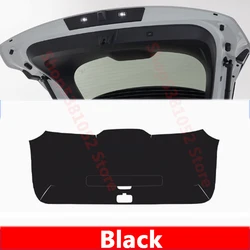 For ZEEKR 7X 2024 2025 Car Trunk PU Leather Protective Pad Car Trunk Tailgate Protection Sticker Pad Accessories