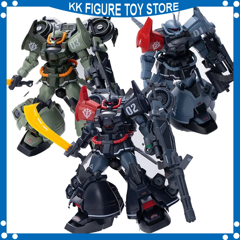 

Gravitation HG 1/144 MS-07H-8 Gouf Flight Type Model Black Green blue color Assembly Model kits Action figure Plastic robot Toy