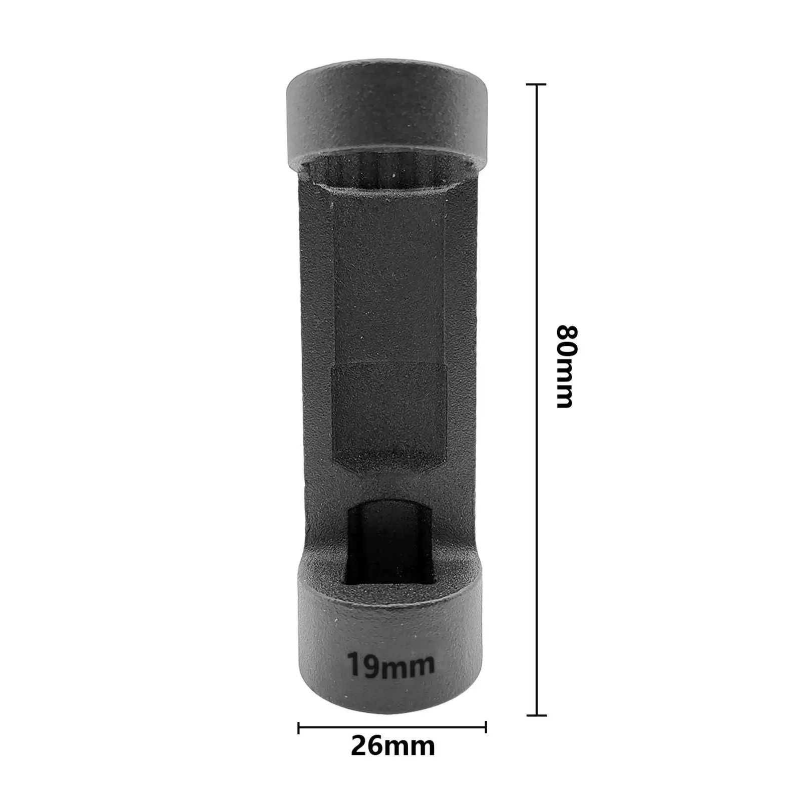 Imagem -06 - Ferramentas de Reparação Automóvel de Strut Nut Removedor de Acessórios Soquete Alta Resistência Pilar Suspensão Instalador 19 mm