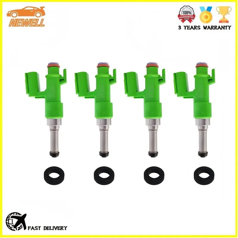 4pcs 23250-25060 23209-25060 Fuel Injector For Toyota Camry RAV4 Highlander Camry Avalon Lexus ES350 2.5L 2.7L