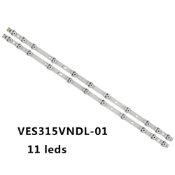 LED Bar for 32HBT41 32DTIL531 32HEL2839T Vestel 32inch 32 NDV VES315WNDS-2D-N22 For Hitachi 32HE1000 DLED32265HD DLED32167