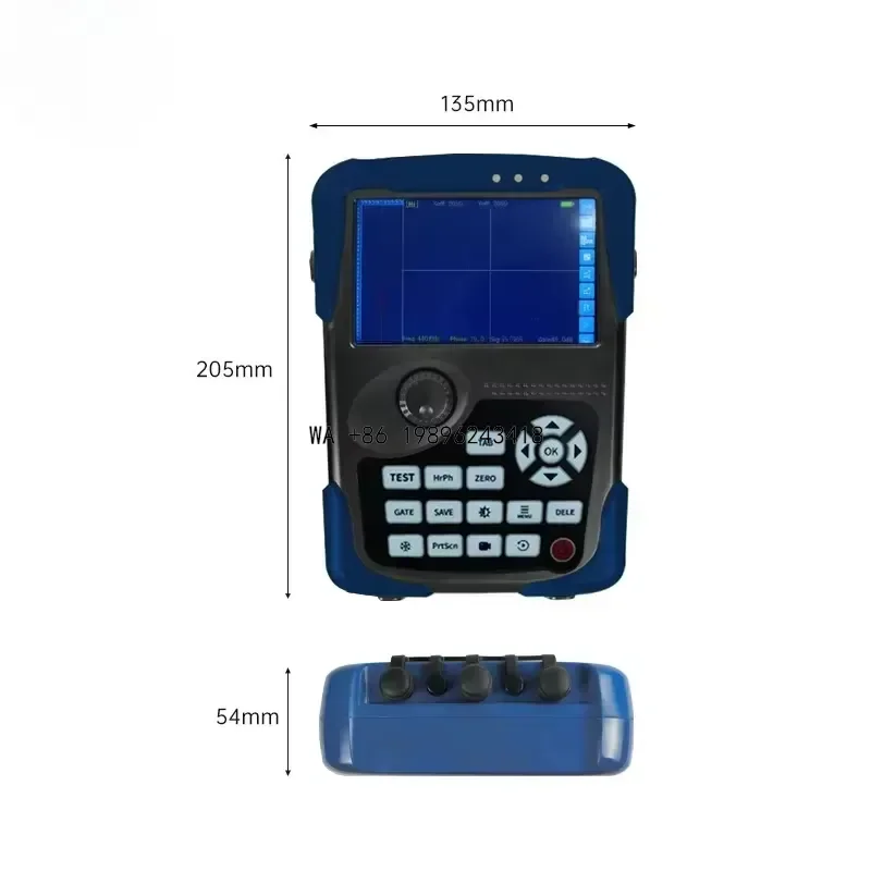 Wmwmnu for Vertex60 High Accuracy Portable Eddy Current Flaw Detector Video Detection MP4 8GB Memory Dual Core 32-bit