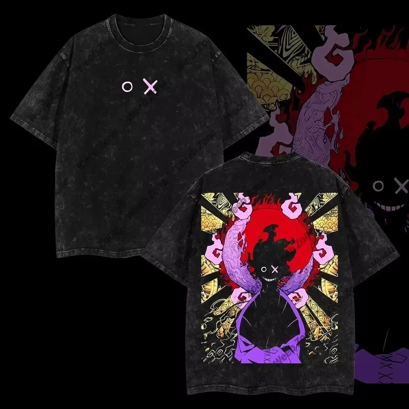 Fire Force Shinmon Benimaru T Shirt Men Women Cotton Graphic Printed Short Sleeve Oversized Goth Tee Casual Summer 2026 Hot Sale