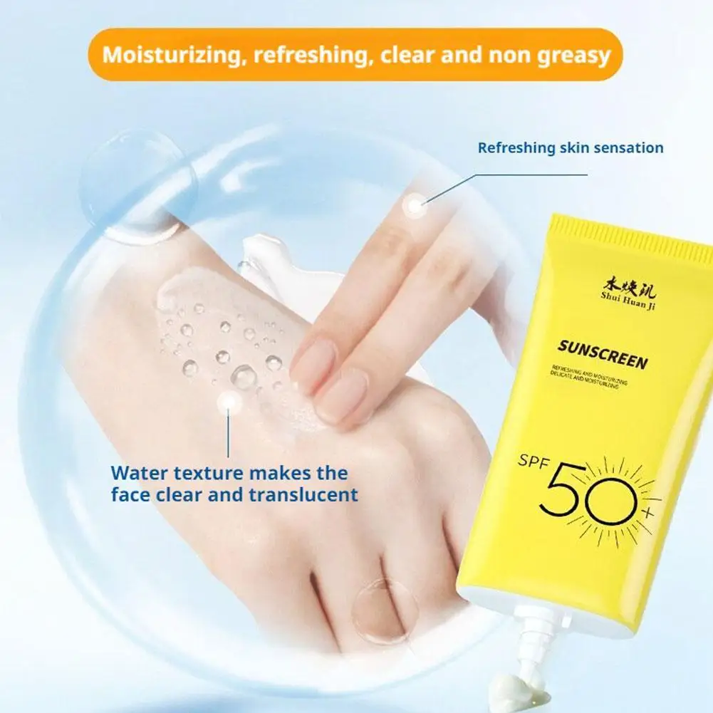 Sunscreen SPF50+ Facial Body Sunscreen Whitening Sun Cream Sunblock Skin Protective Cream Anti-Aging Oil-control Moisturizing