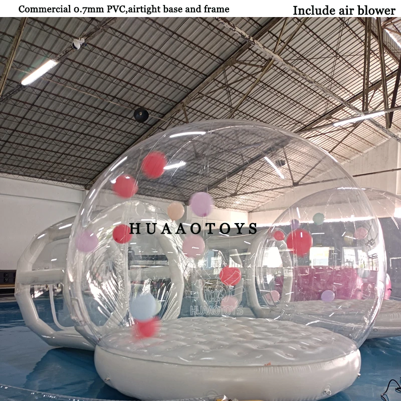 Opblaasbare Ballon Bubble House Iglo Clear Tent Bubble Tent Dome Bounce House Jumper