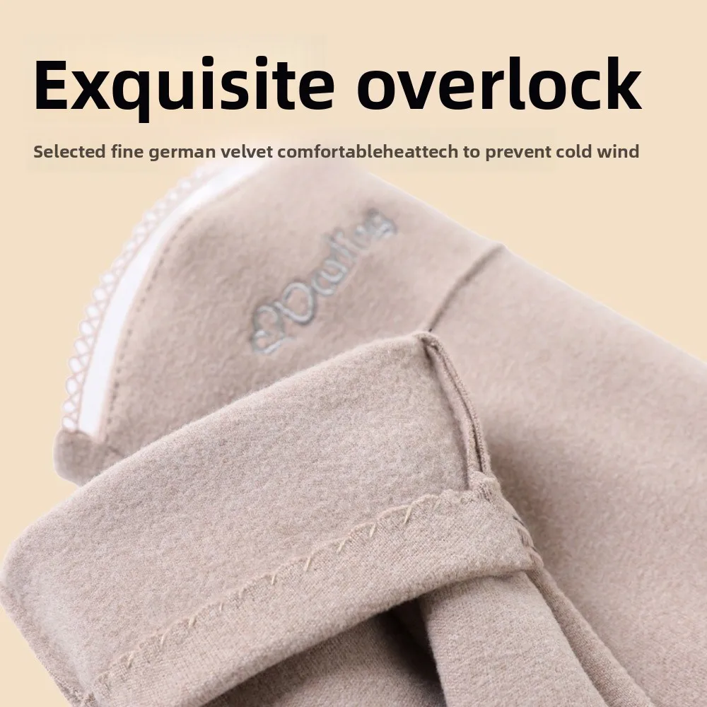 جديد Dralon قفازات الشتاء شاشة قابلة للمس كامل فنجر القيادة القفازات الدافئة يندبروف يندبروف الباردة برهان قفازات النساء