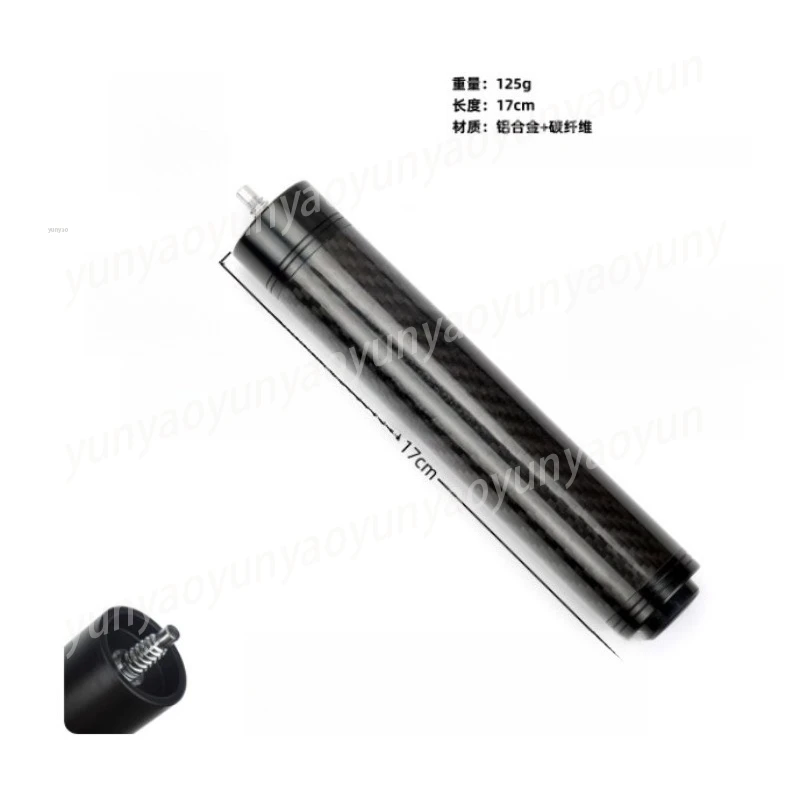 Original Tooth Extender Billiard Stick Extended Handle Small Pagoda Solid Wood Aluminum Alloy