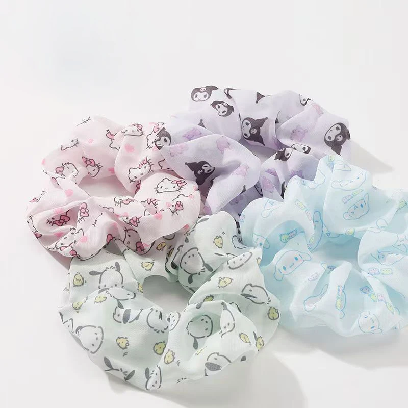 ที่คาดผมลายการ์ตูนเมโลดี้เลซน่ารัก ยางรัดผมสวยงาม อุปกรณ์เสริมผมสำหรับเด็กผู้หญิง ของขวัญวันเกิด ของขวัญคริสต์มาส