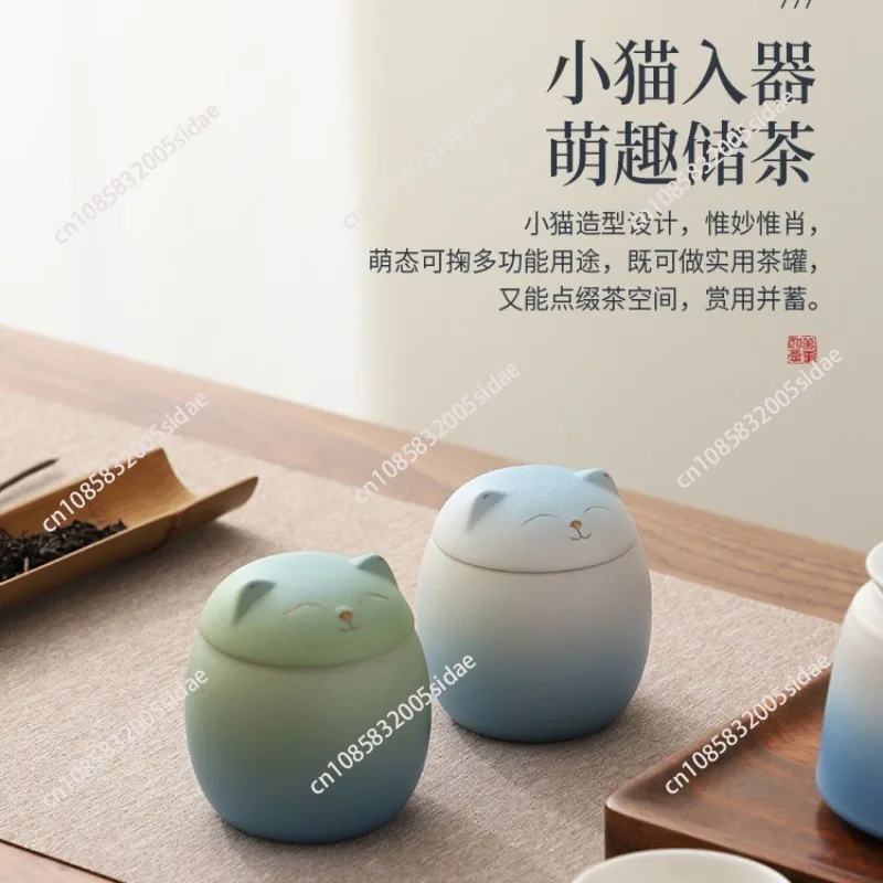 500ml Black/White Urn for Pet Ashes Cat Shape Memorial Cremation Urns-Handcrafted Decorative Urns for Funeral Cat urn Dog urn