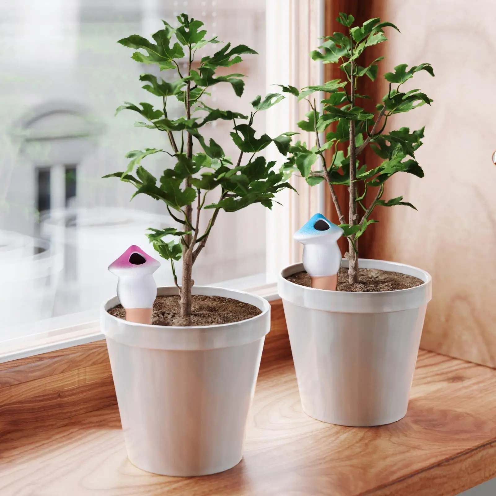 

Watering Spikes Watering Spikes for Outdoor Plants 4 Piece Hydration Stakes Slow Release Automatic System Device for Indoor Lawn
