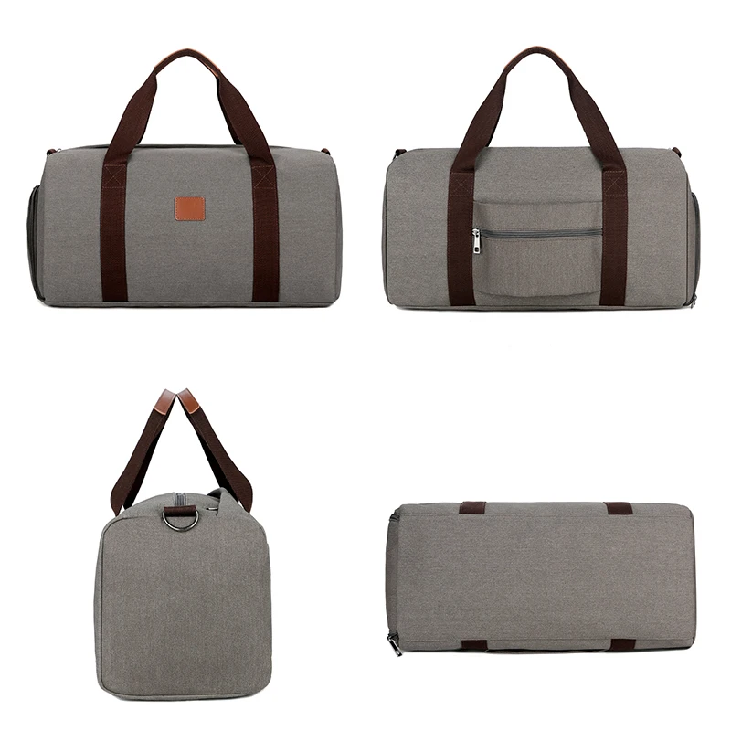 Fashion Men Canvas Travel Bag Portable Travel Duffle Bag Women Travel Luggage Bag Casual Weekend Hand Bag Dropshopping