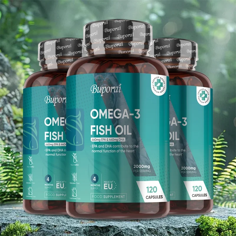 

Добавка с рыбьим жиром Omega 3, EPA и DHA, поддержка здоровья мозга и суставов, поддержка здоровья костей и сердец