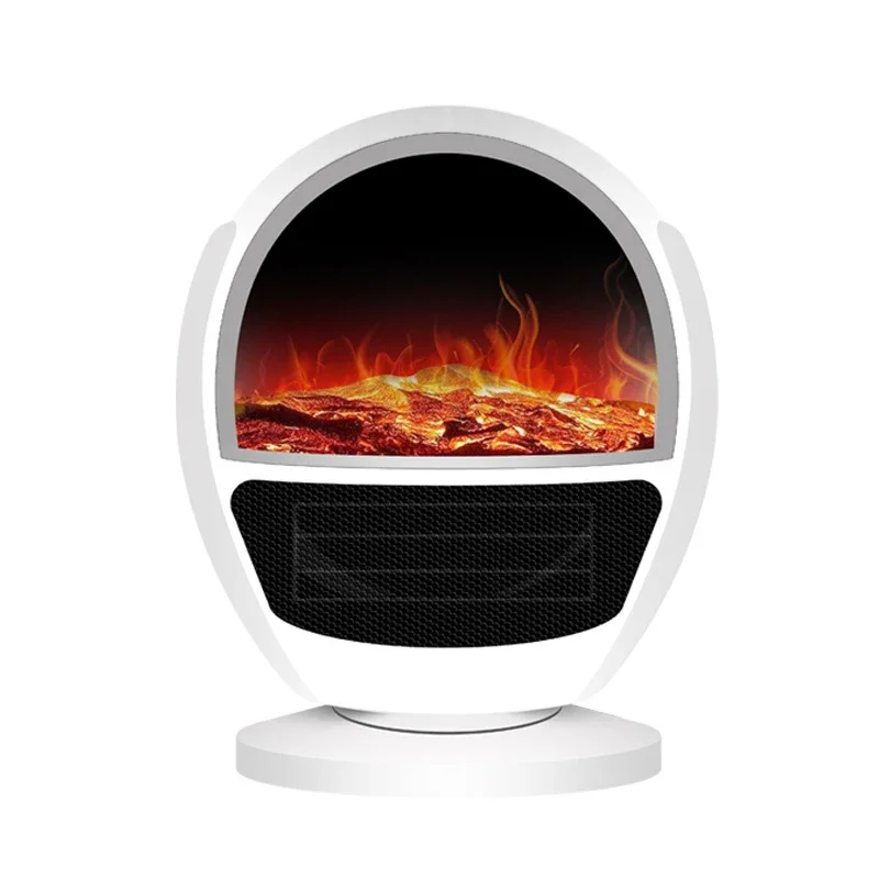New style heater 3D flame simulation electric heater Household heater three-speed shaking head electric heater