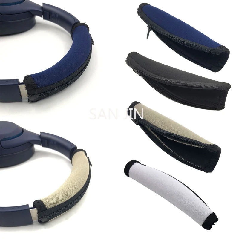 Zipper Headband Protector Suitable for Sony XB900N XB910N CH700N CH710N CH720N XB700 WH-1000XM2 1000XM3 WH-1000XM4 Headphones