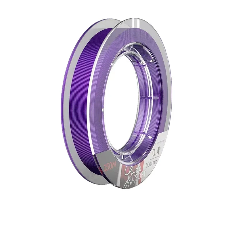 

Леска нейлоновая с фторуглеродным покрытием 150 м, высокопрочная, для ловли на приманки, мягкая основная/поводковая леска, износостойкая, из протофиламентной нити