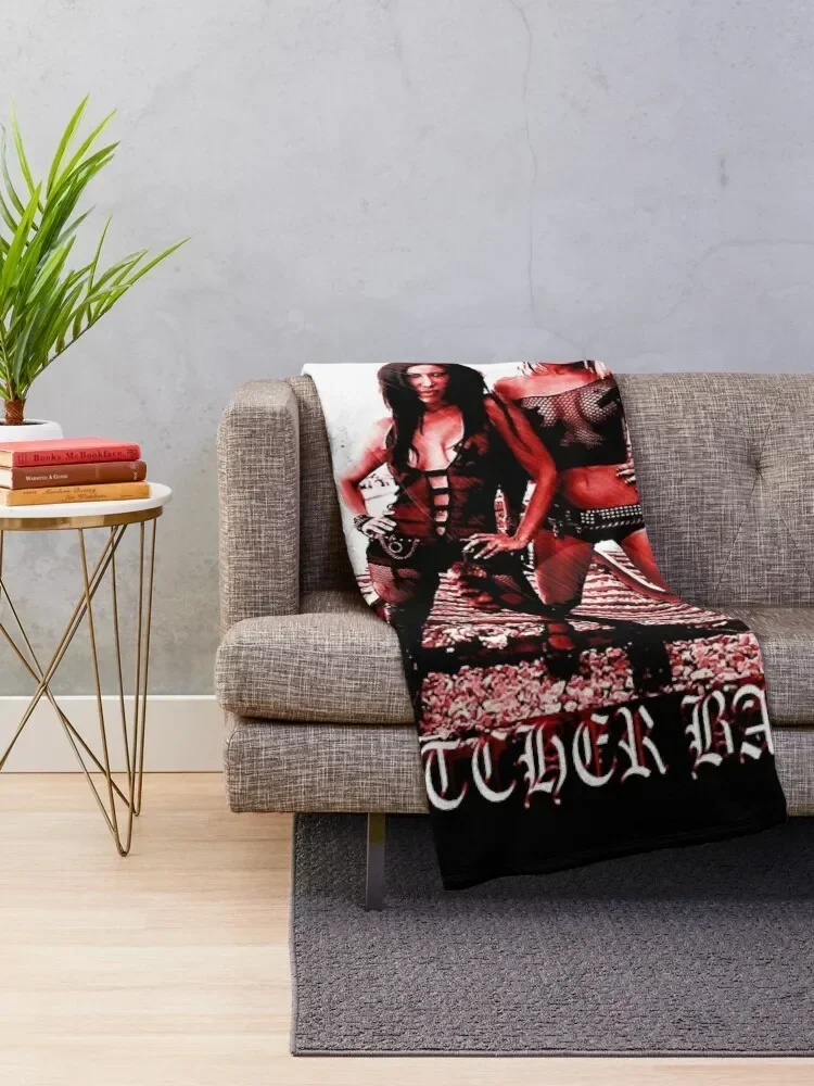 Butcher Babies groupl? Love Funny Throw Blanket Decoratives Hairys Plaid Sleeping Bag Blankets