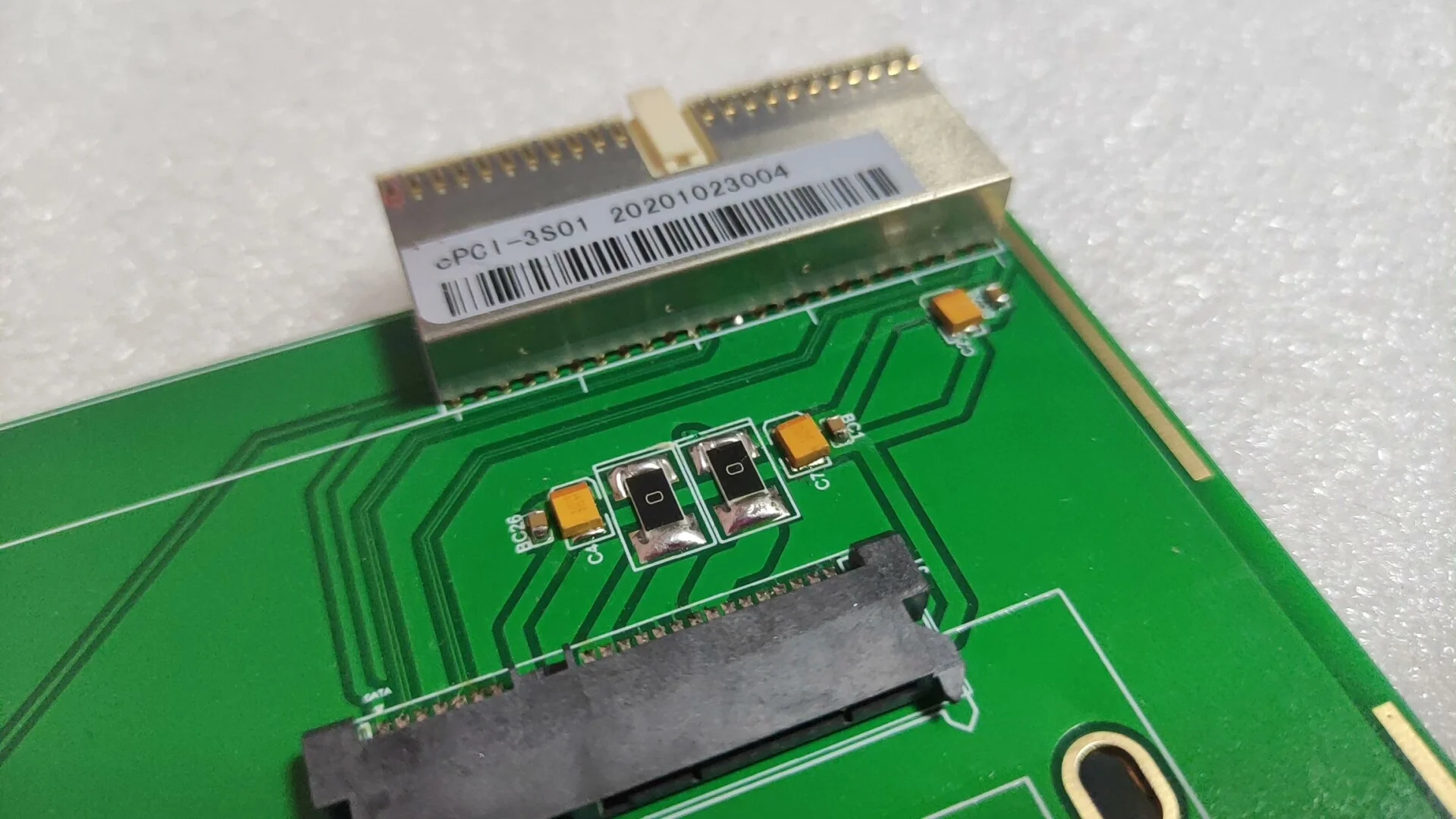 CPCI-3S01 20201023004 placa adaptadora de disco duro cpci a SATA CPCI-3S01