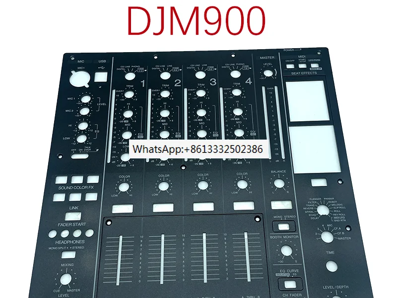 

DNB1186 DAH2830 Main Plate Panel ForPioneer DJM-900/900NXS DJM900SRT