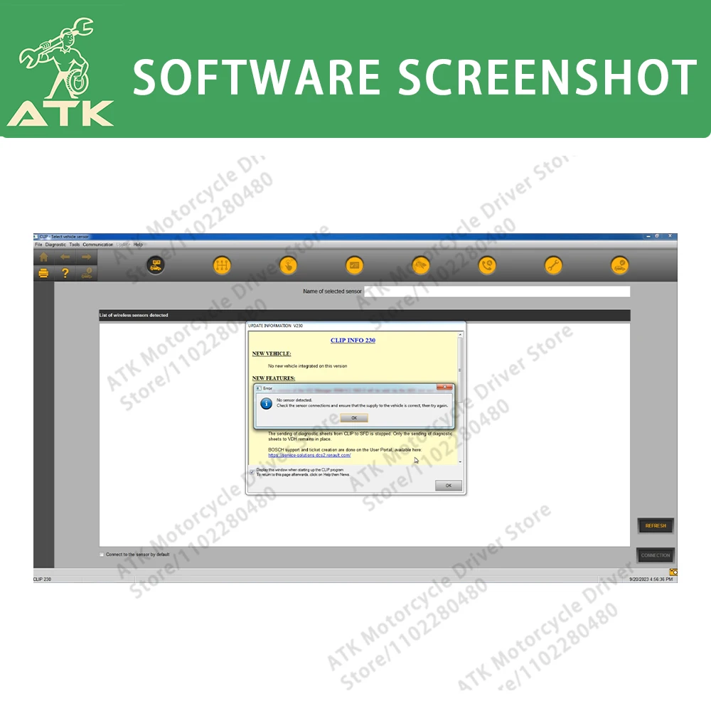 Nieuwe C-AN Clip V178 Diagnostische Tool Kan Clip V230 Via 12pin Obd Kabel Computer Programmering Matching Ondersteunt Meerdere Talen