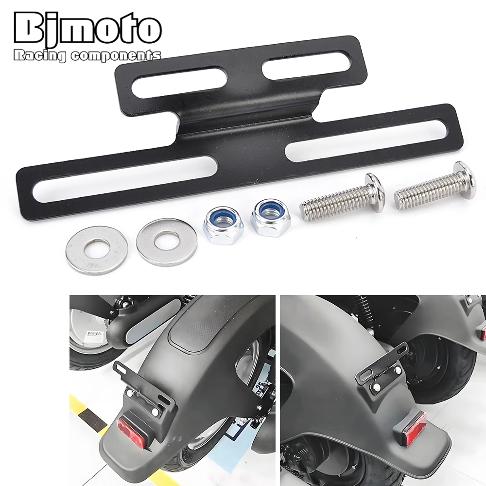 

Motorcycle License Plate Bracket License Plate Holder Taillight Mount Support Rear Tail Light For Honda Kawasaki Yamaha Suzuki