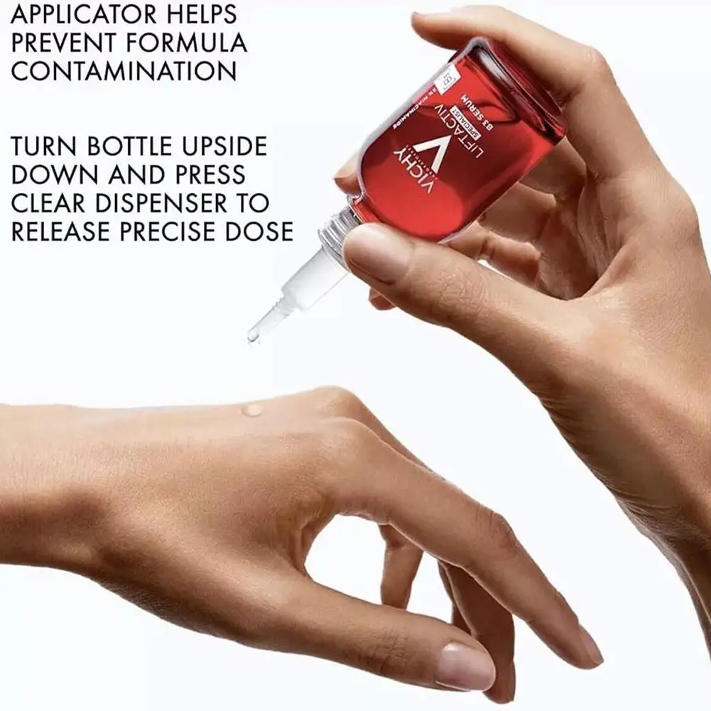 VICHY Vitamin B3 Serum Deeply Nourishes Skin Improves Skin Elasticity And Improves Fine Lines Dull Facial Skin Care