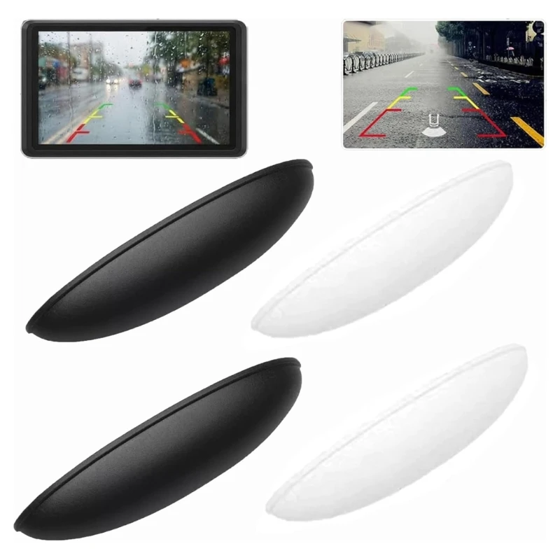 

A2UC 4PCS/Lot Auto Rear Camera Housing Sturdy ABS Build For Different Conditions