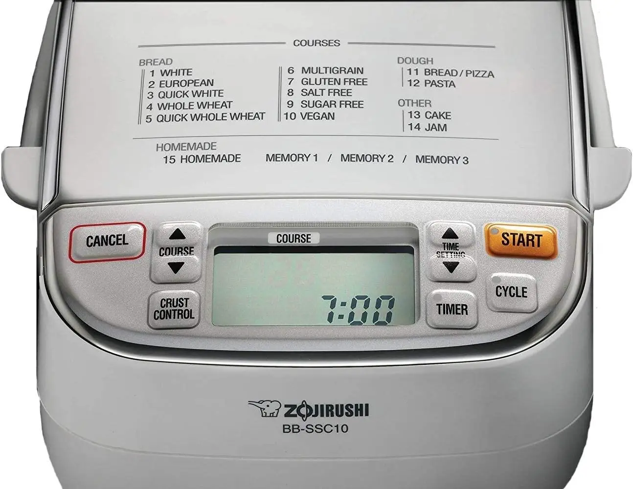 Zojirushi Home Bakery Maestro Breadmaker