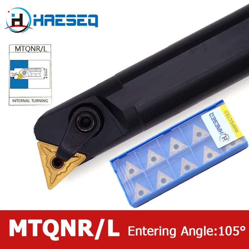 

MTQNR MTQNL Indexable Boring Bar Set S16Q S18Q S20R S25S S32R Sizes 16mm to 32mm for TNMG Inserts Boring Tools MTQNR16 MTQNL16
