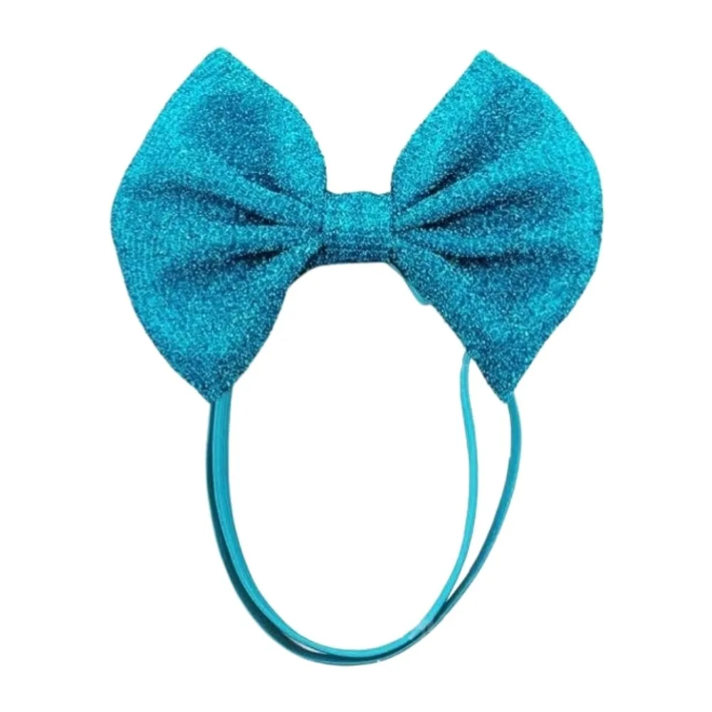 Easy Wear Cloth Dog Hair Bow Headbands Colorful Hair Band Pet Hair Bows Dog Grooming Accessory Bowknot Pet Costumes Dog Supplies