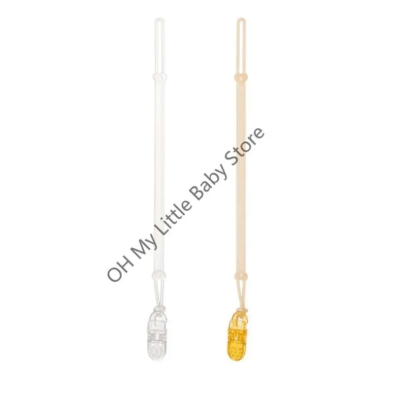 حزام لهاية الأطفال M76C من أجل المهدئات ولعبة التسنين هدية للمواليد الجدد من البنات