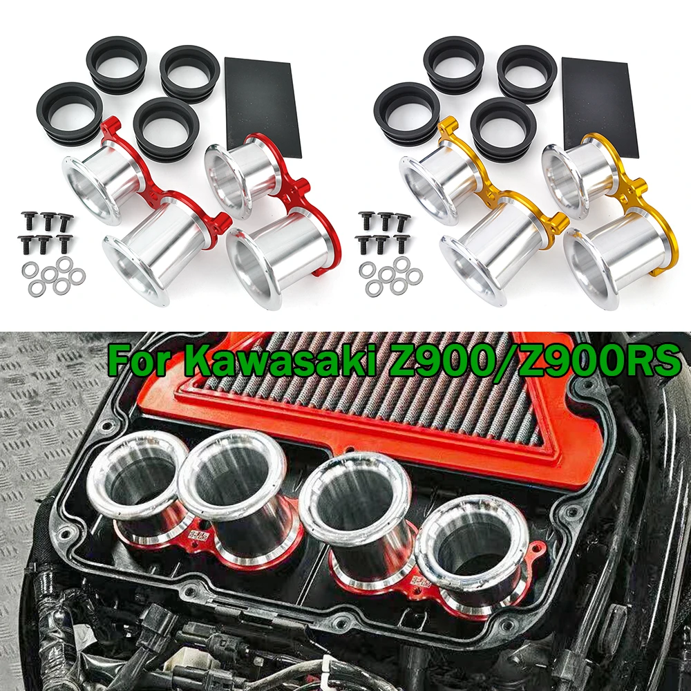 

Z 900 Z900 RS Motorcycle Air Intake Cup Wind High Flow Airbox Velocity Stack Air Filter Funnel For Kawasaki Z900/Z900RS 18-24