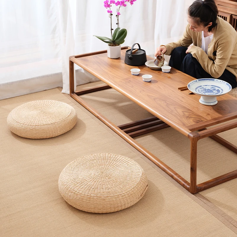 For Japanese tatami futon cushion household floor lazy floor meditation meditation straw cushion bay window