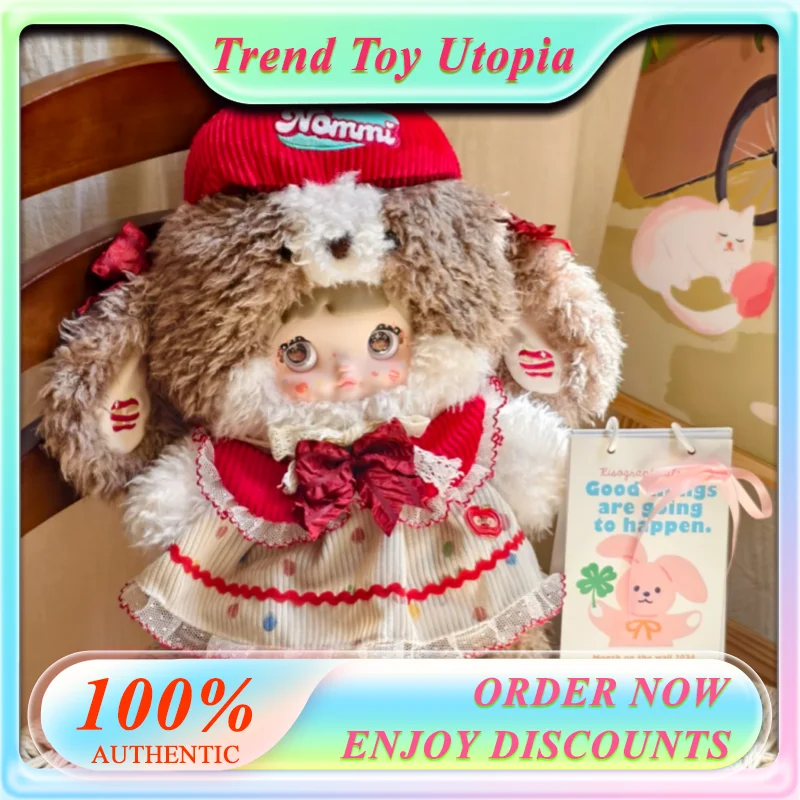 

Limited Edition 999 New Product Nommi Takes A Bite Of Apple Plush&Nommi V3 Fun Fruit Blind Box Vinyl Doll Surprise Pendant Doll