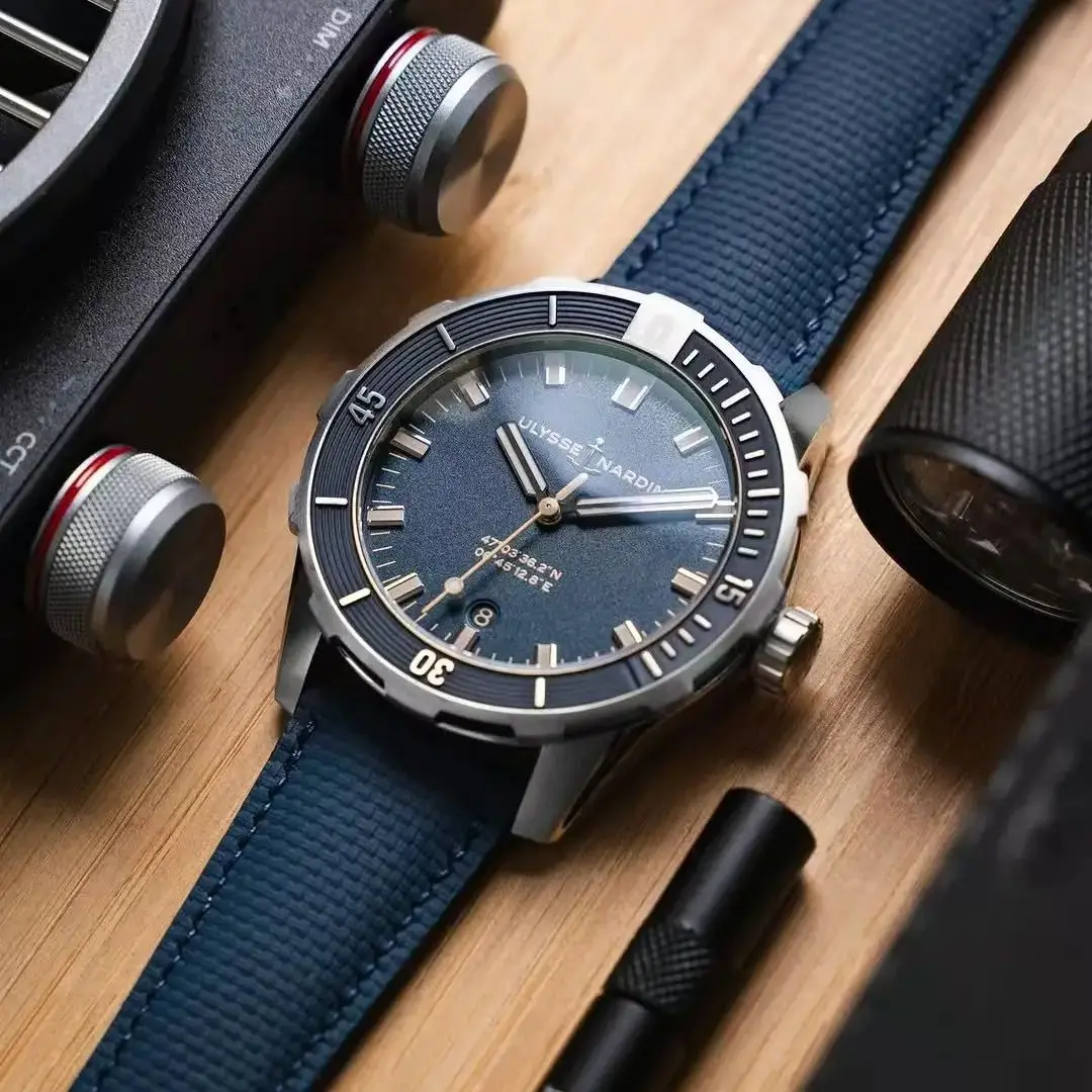 قسط Sailcloth التوقيع حزام Delugs تصميم ل Omeaga تيودور تيسو رولكس تانك كارتييه توقيع أشرطة ساعات اليد