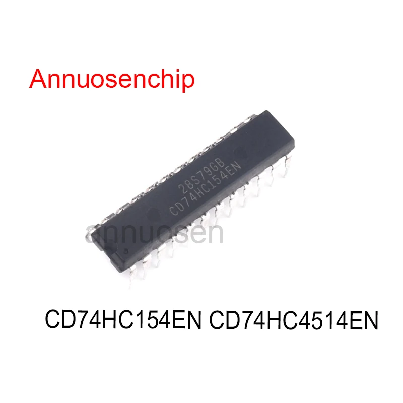 10pcs New and Original 74HC154 74HC4514 DIP-16 CD74HC192E CD74HC390E CD74HC123E CD74HC4046AE DIP-24 CD74HC154EN CD74HC4514EN