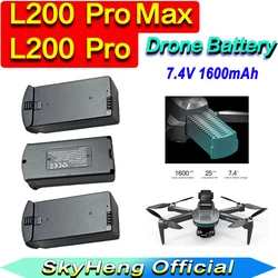 Original 7.4V 1600mAh LYZRC L200 PROMAX Drone Battery For L200 PROMAX RC Quadcopter Spare Battery Dron Parts Accessories