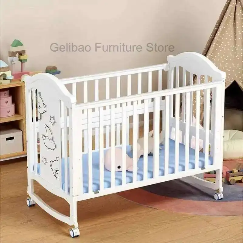 Bed Kids Bassinet Baby Walkers Newborn Bunk Things Child Hut Toddler Bed Mother Children's Individual Beliche Juvenile Storage