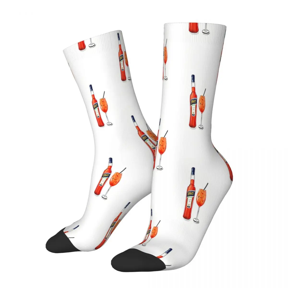 Spritz Cheers Drink Socks Male Mens Women Summer Stockings Polyester