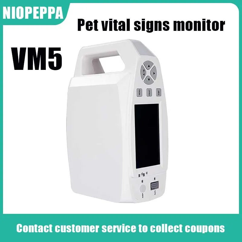 

Veterinary sphygmomanometer VM5 manufacturer of pet hospital monitor, vital signs monitor for cats and dogs